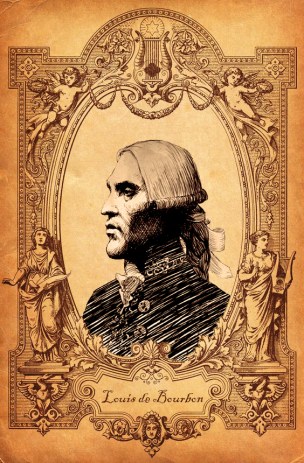 louis de bourbon frame